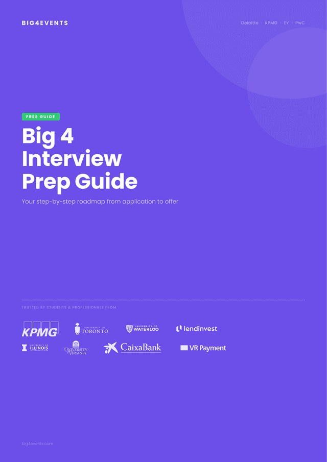 Big 4 Interview Prep Guide